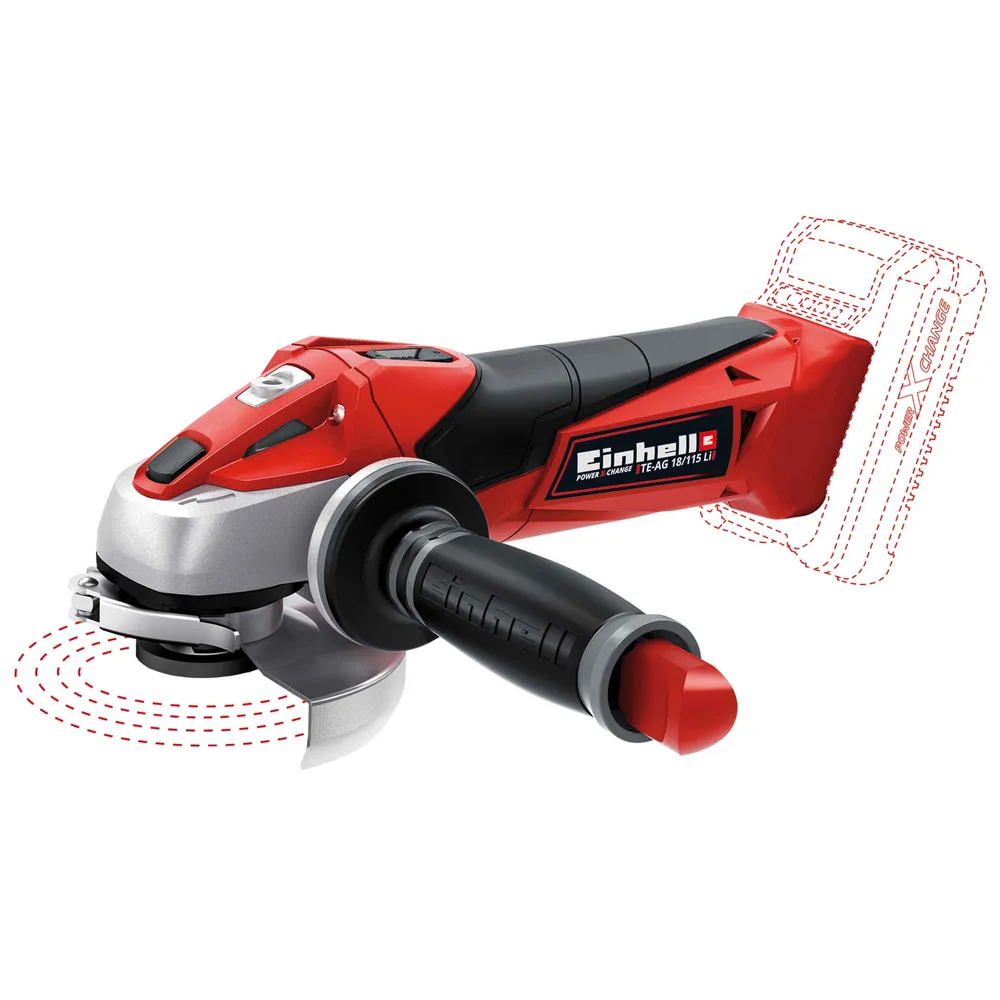 Moto roadster Rectifieuse d'angle sans fil, 4-1/2" (outil seulement)