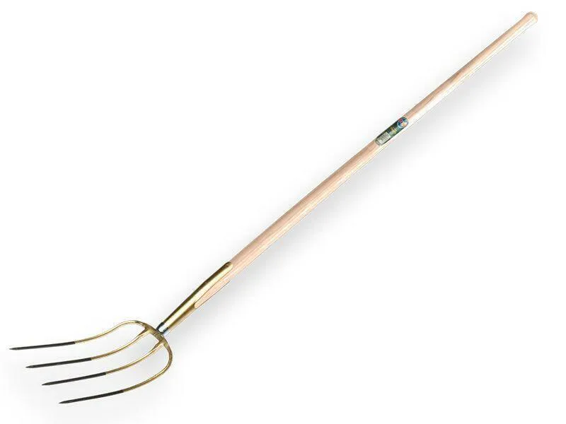 Offner Fourche à fumier 4 dents manche en frêne - 135 cm avec kit de protection