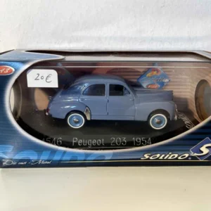 Peugeot 203 bleue de 1954 (Solido référence 4546)