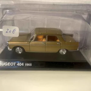 Peugeot 404 marron de 1965 (blister) par Yamaha