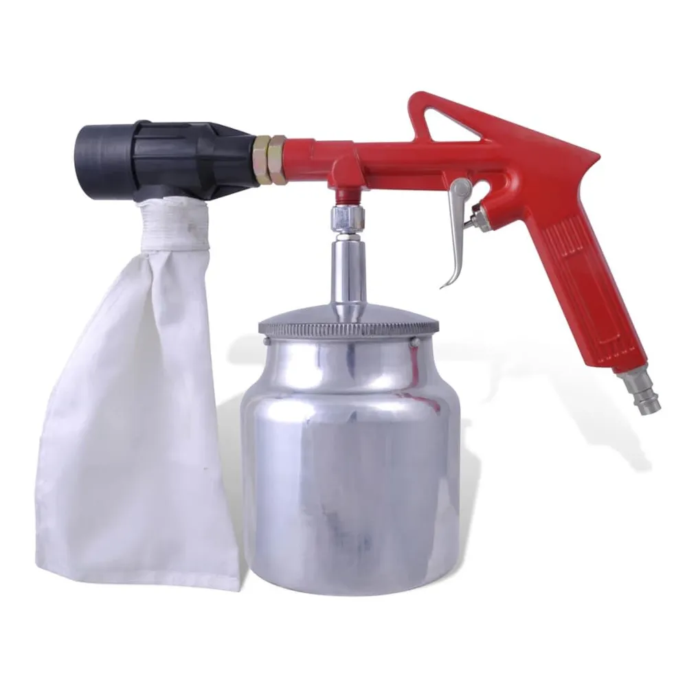 Professionnel Kit de sableuse à air 3 bouteilles de sable et 4 buses incluses