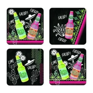 Quad utilitaire 4x4 Boite de 4 sous verres TEQUILA