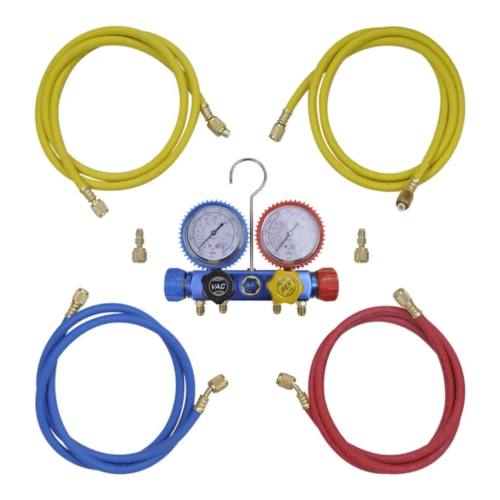 Quad utilitaire 4x4 Set manifold 4 voies avec mallette