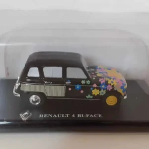 Renault 4 bi-face en bleu métallisé