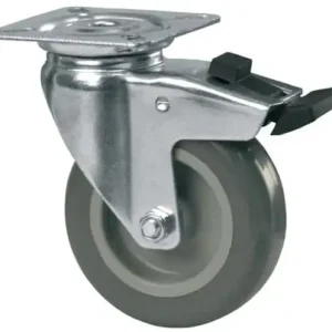 Roulette S14 Fixation à platine avec kit de protection