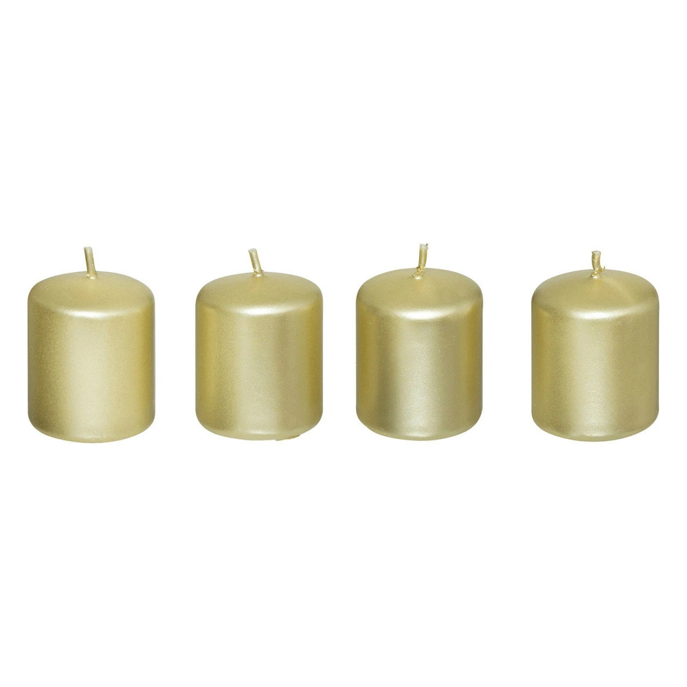 Scooter 50cc Lot de 4 bougies satin or 160g