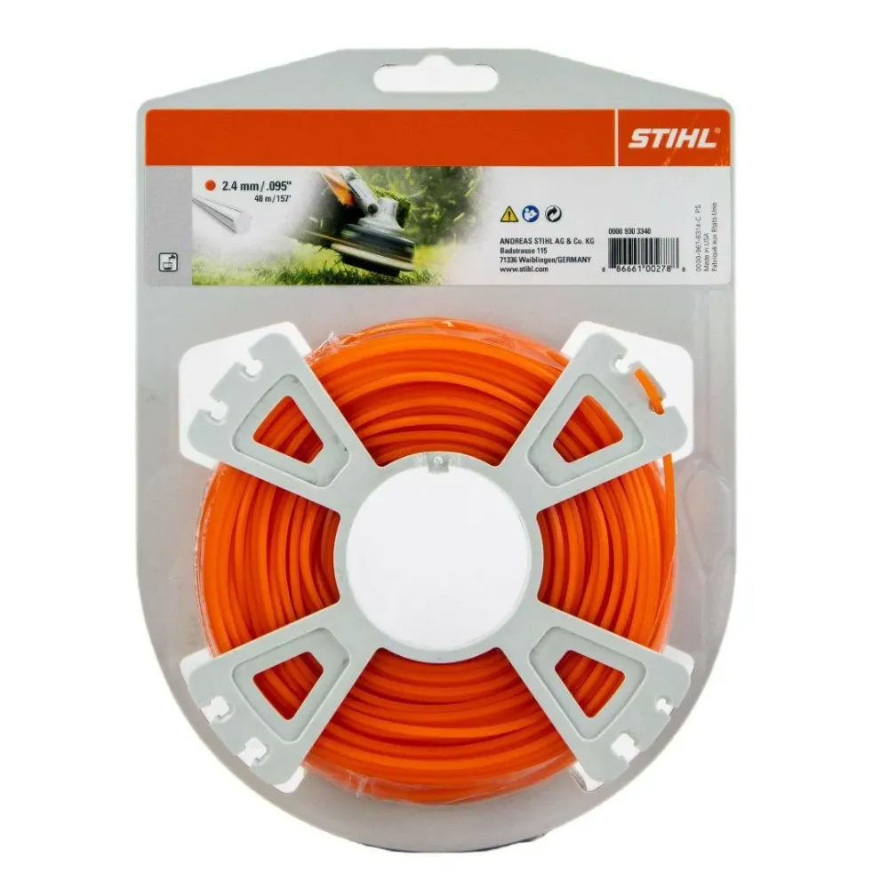 STIHL Fil de coupe pentagonal - 2,4 mm - 97 mètres pour livraison urbaine
