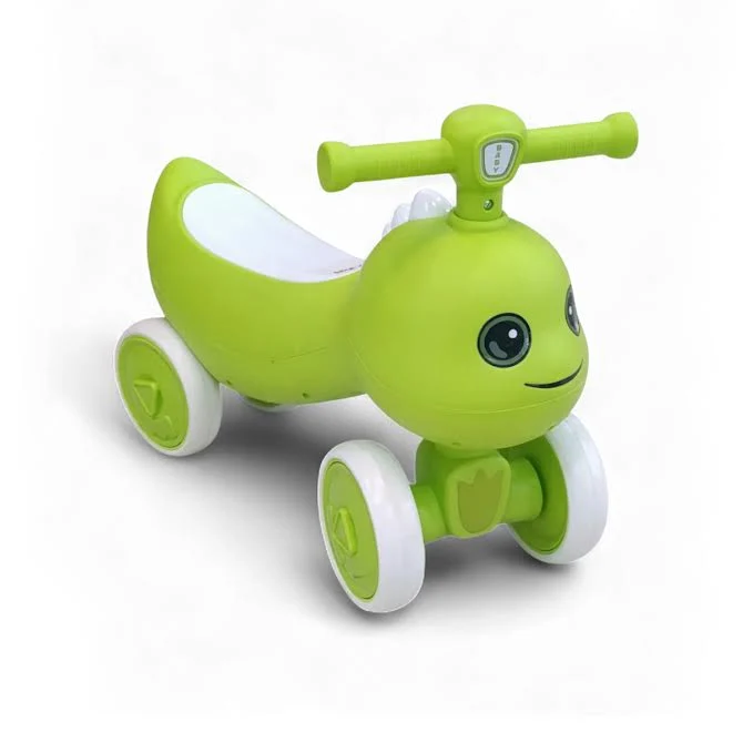 4 Wheel Balance Bike Vert olive