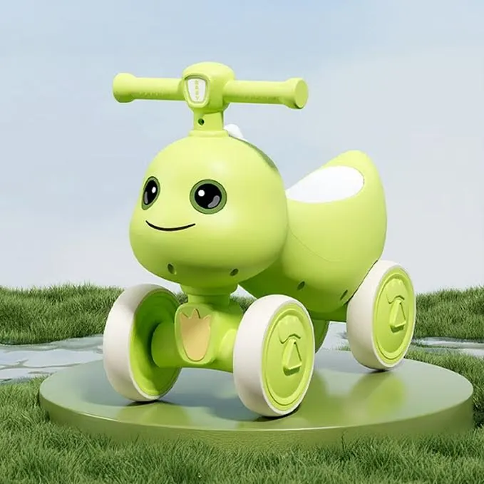 4 Wheel Balance Bike Vert olive