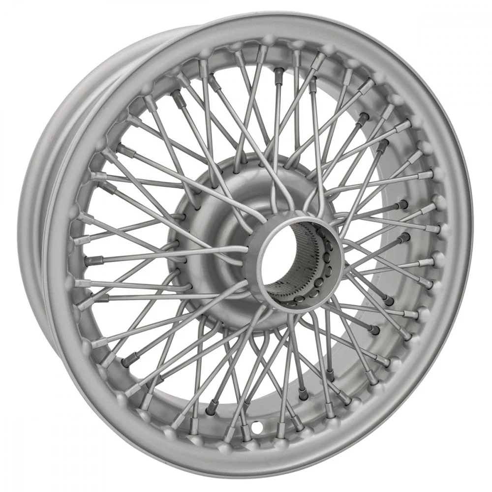 WIRE WHEEL, PAINTED, 14"x 4.5" , 60 SPOKE