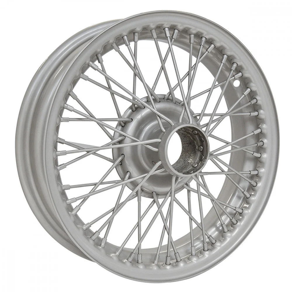 WIRE WHEEL, PAINTED, 15" x 4" , 48 SPOKE