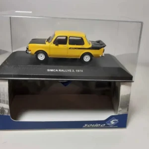 Racing Simca 1000 rallye 2 jaune et noire de 1974