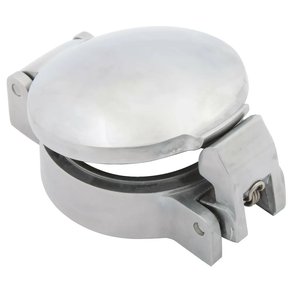 FUEL CAP COVER, ASTON STYLE, ALUMINIUM, MINIATURE, 75mm