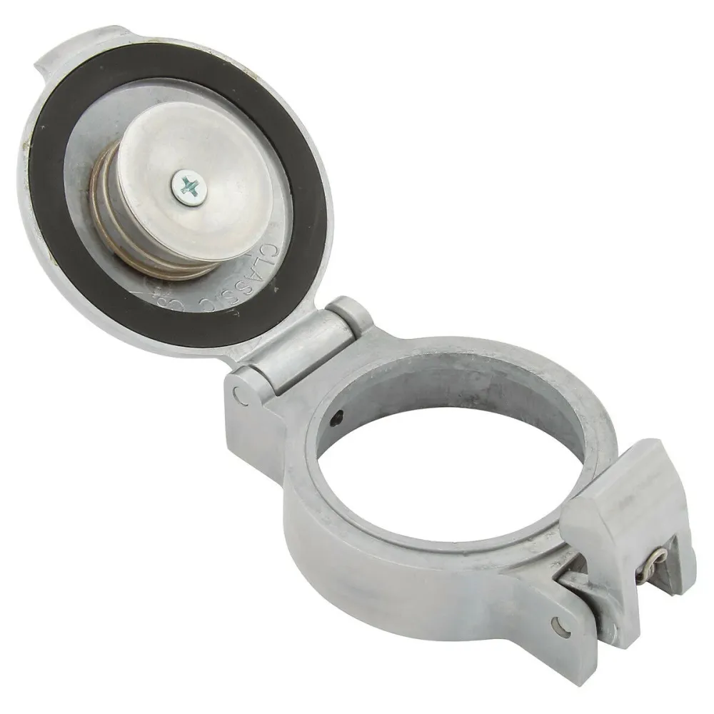 FUEL CAP COVER, ASTON STYLE, ALUMINIUM, MINIATURE, 75mm