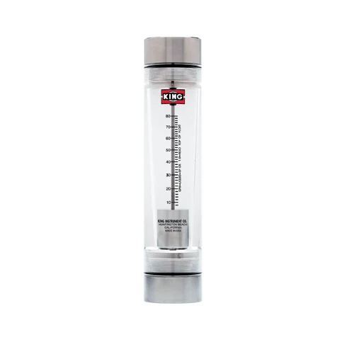 1-1/2" Male NPT 50.0 GPM 7200 Flowmeter Viton O-Ring 7205021133W avec détecteur électronique