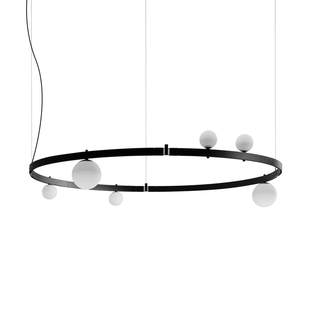 Clé de réglage Karman Stant suspension LED noire Ø 189 cm