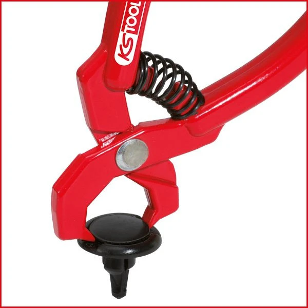 Certifié R134a/R1234yf KS Tools Pince à enlever les rivets rouge coudée 100 mm 115.1097 magasiner à bas prix