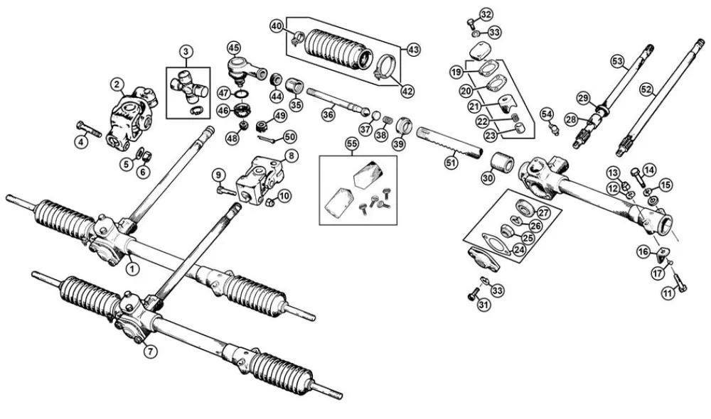 Certifié OEM OIL SEAL, STEERING RACK PINION