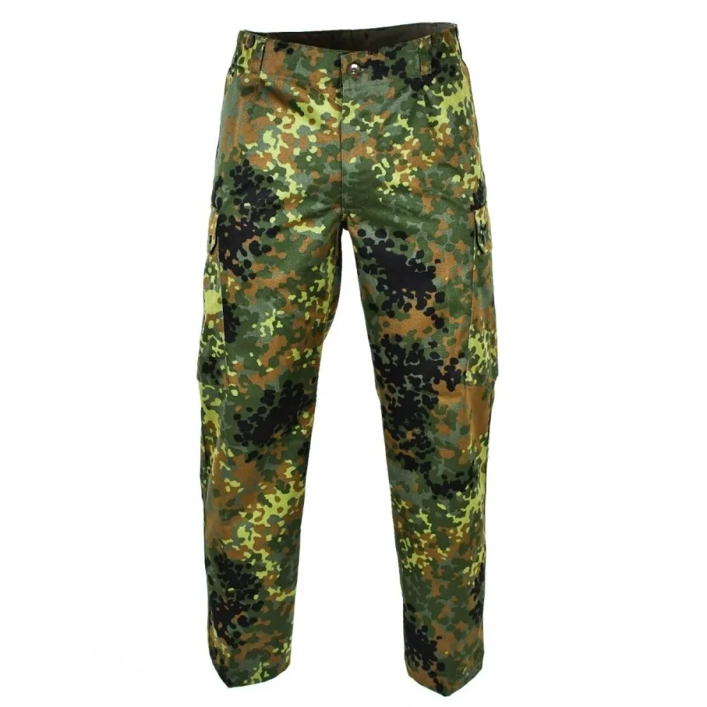 Pantalon de combat de l'armée allemande original flecktarn camouflage BW NEUF