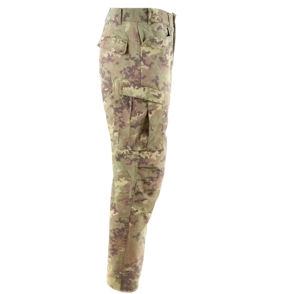 Pantalon de combat vrai de l'armée italienne Rip Stop Desert Vegetato camouflage