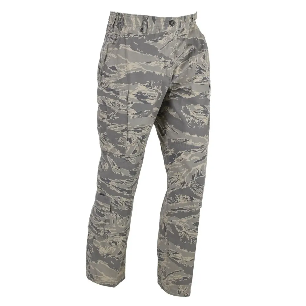 Pantalon de terrain militaire américain original pour femme ABU Numérique Tiger Stripe Camouflage