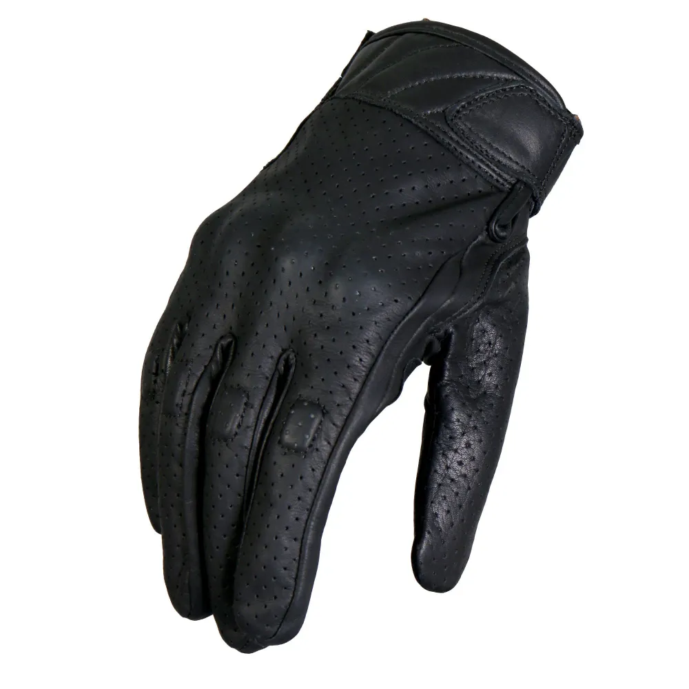Ardent Leathers GVM1023 Naked Leather Vented Knuckle Guard Gloves