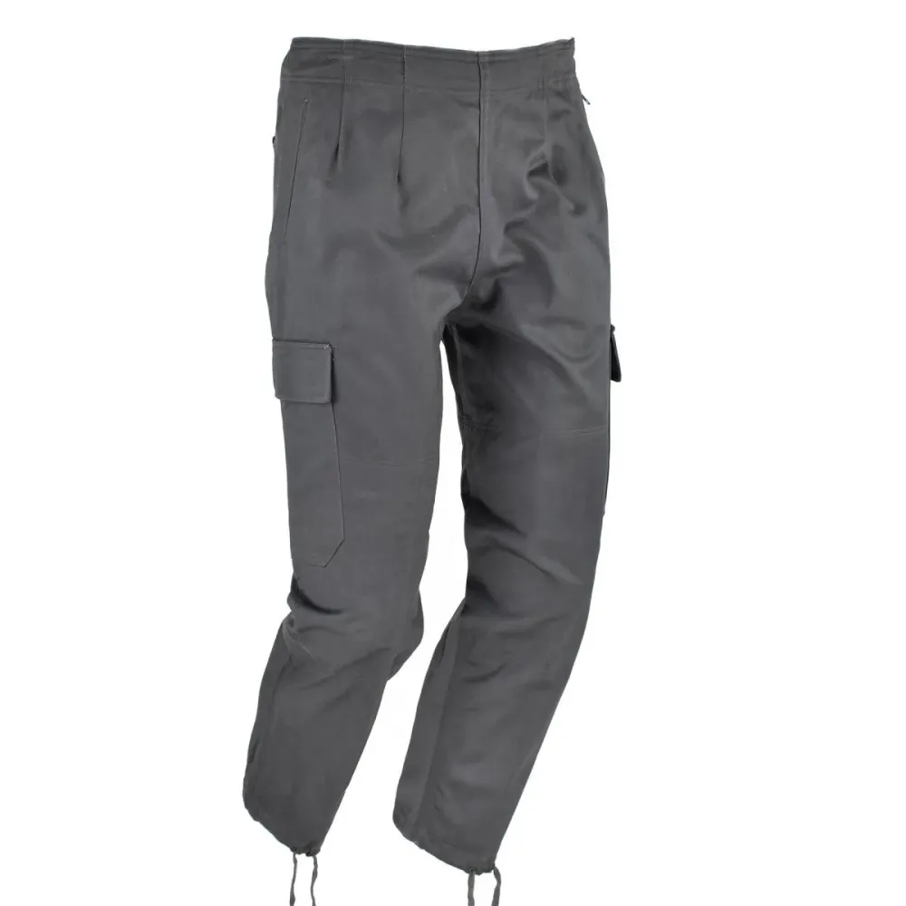 Bâche de protection Pantalon de combat militaire danois d'origine CF M-71 gris