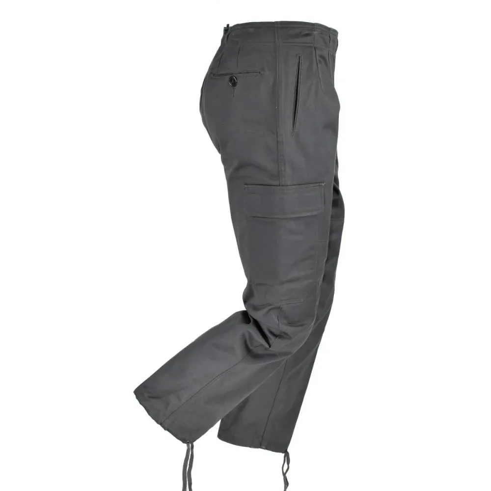 Bâche de protection Pantalon de combat militaire danois d'origine CF M-71 gris