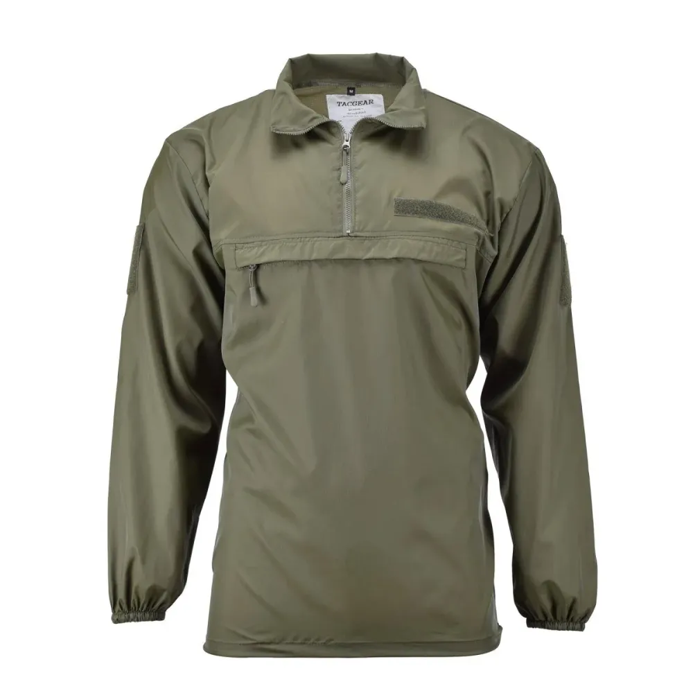 Filet de sécurité Chemise coupe-vent de marque TACGEAR en ripstop érien pour camping, randonnée, extérieur, olive