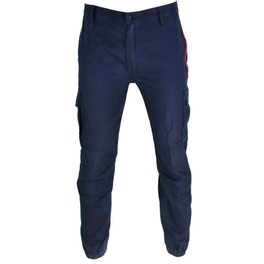Pantalon bleu novateur de carabiniers de la police italienne