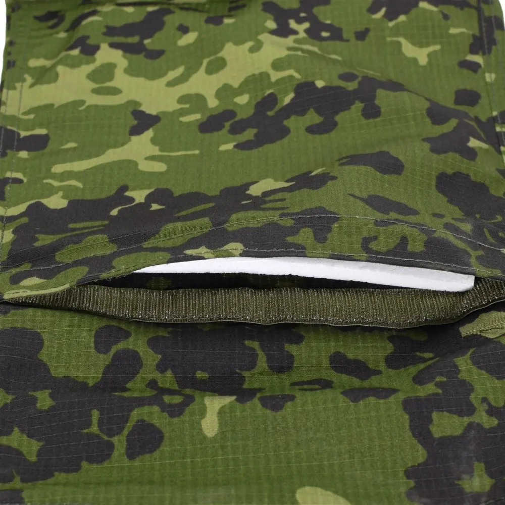 Pantalon de combat cargo de style militaire danois de marque TACGEAR M84 camouflage ripstop pour Quad et SSV
