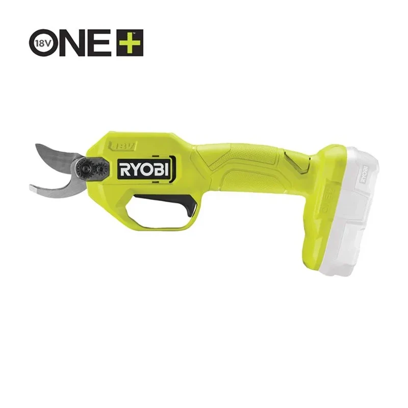 Sécateur 18V ONE+™ RYOBI RY18SCA-0 lames Bypass chromées en acier carbone japonais SK5 - capacité de coupe 25 mm conçu seul)