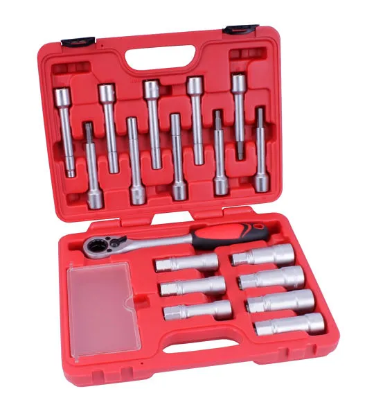Stahlmaxx outil spécial pour amortisseurs/jambes de suspension/roulements de dôme 18 pièces XXL-100843 acquérir à bas prix...