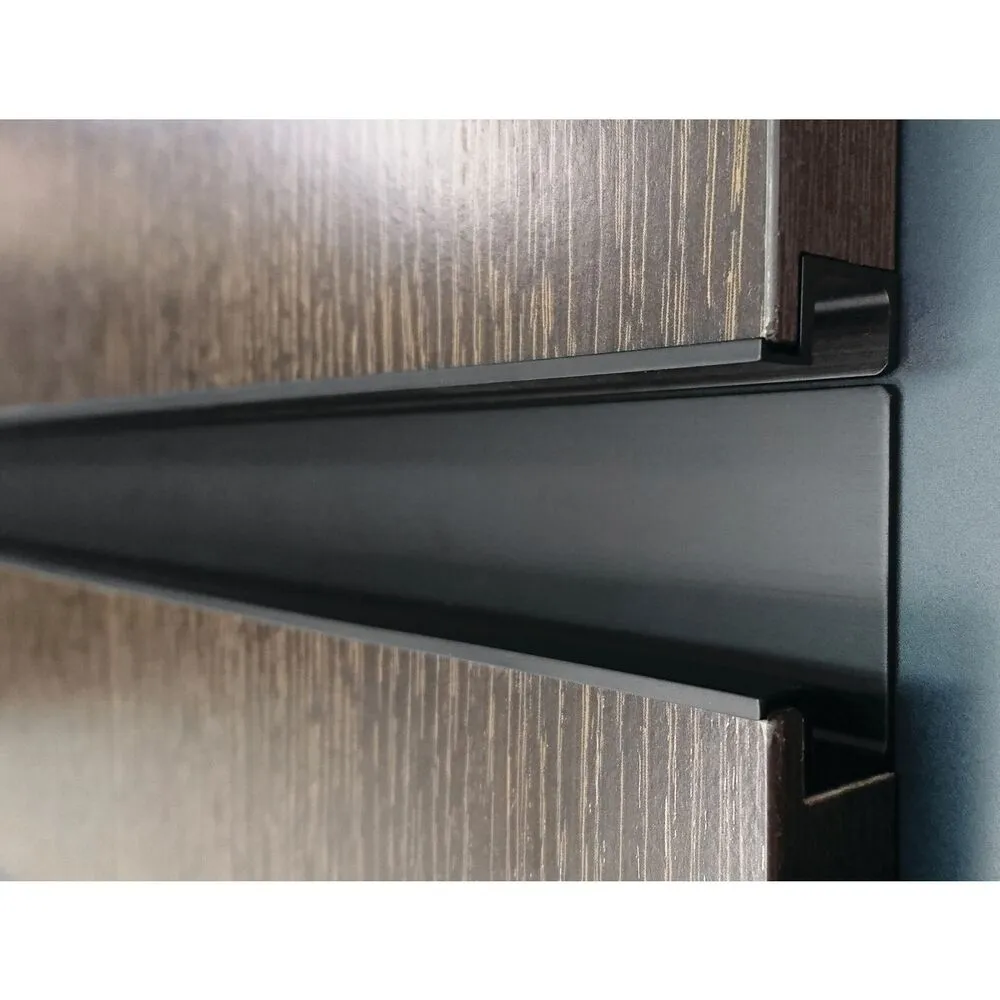 Poignée Profil 768 aluminium Gris graphite anodisé brossé