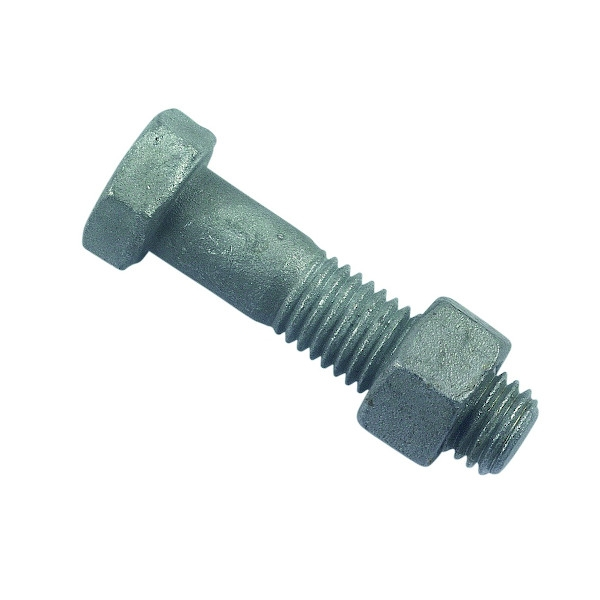 Boulon tête hexagonale SB Filetage Limité classe 8,8 galvanisé - 12 x 110 mm - BIVI