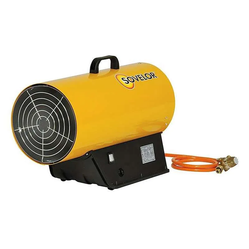 Chauffage mobile combustion directe SOVELOR BLP53M avec manomètre
