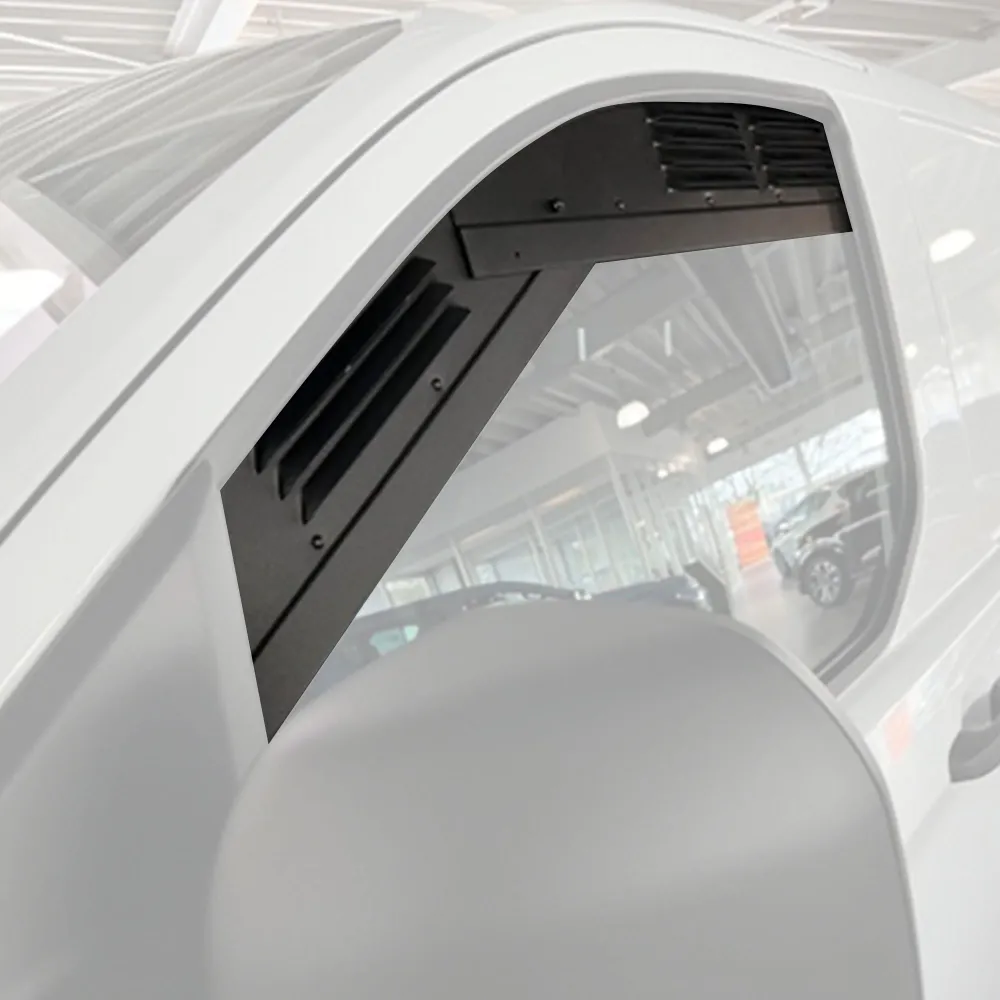 Lüftungsgitter Fahrerhaus für Ford Transit Personnalisé | Tourneo Custom | V710 ab 10/2023 – Set mit 2 Gittern avec détect...