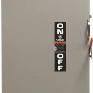 400A 240VAC 3 Wire NEMA 3R General Electric Safety Switch TG3325R