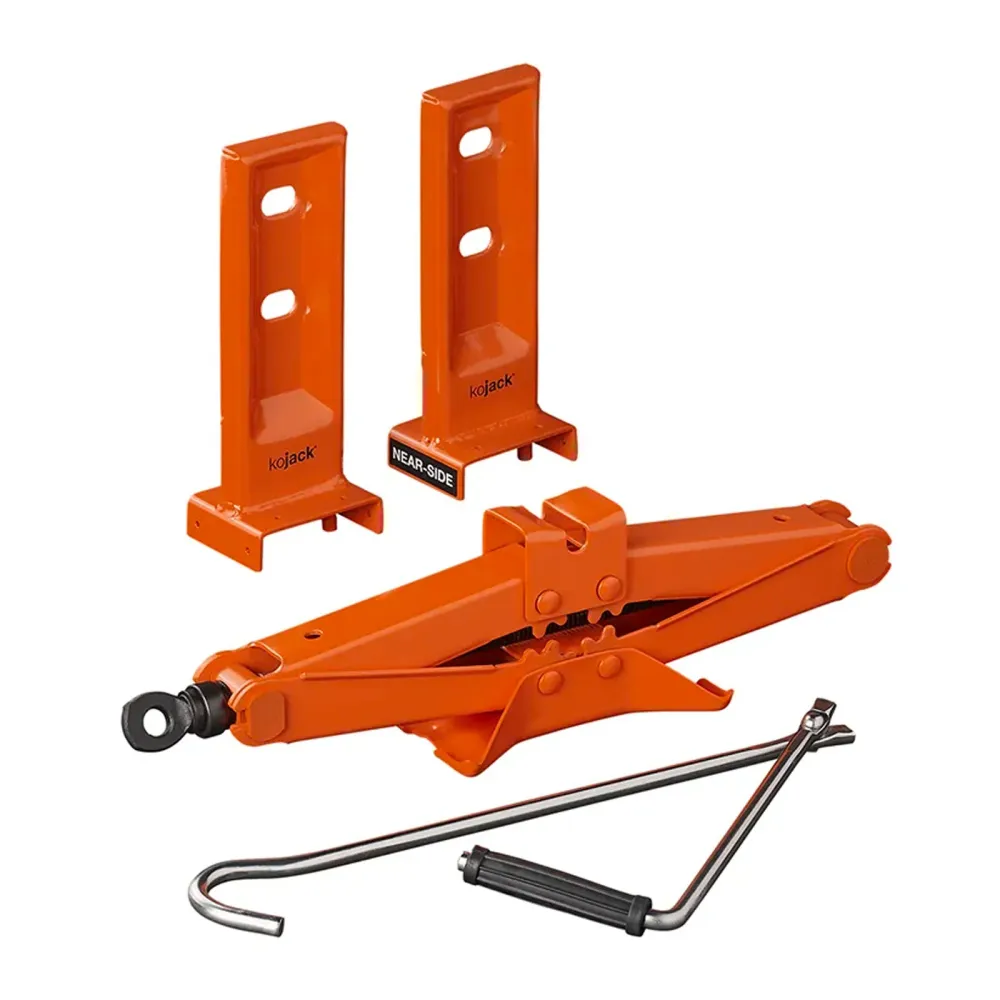 Composant de transmission Scherenwagenheber Handkurbel Wagenheber für Wohnwagen bis 1500kg + Tragetasche