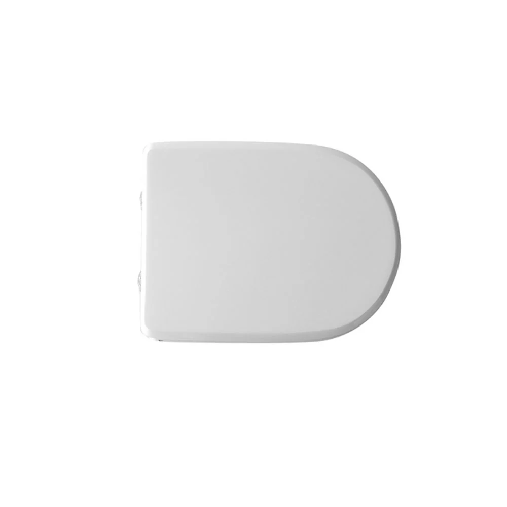 Siège WC blanc pour Astra cuvette HI FI charnières réglables