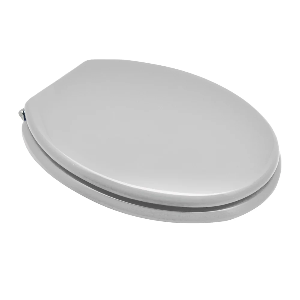 Siège WC universel forme type 1 charnières traversantes vissables par le bas couleur Gris Murmure