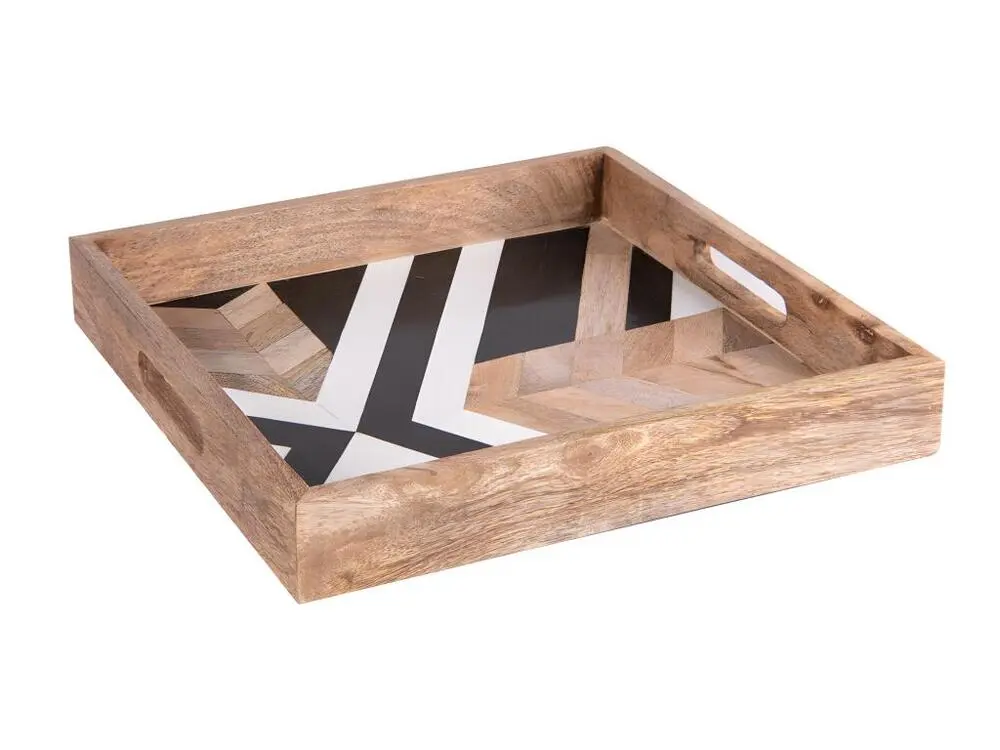 Établi portatif Set de 2 plateaux carrés Sinji 35/40 cm