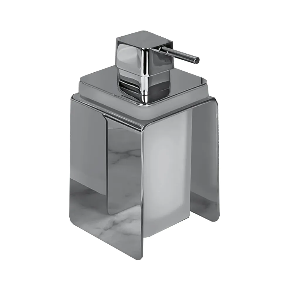 Distributeur de savon à poser chromé collection Forever de Colombo Design