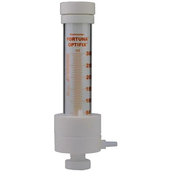 Certifié CE Pompe doseuse Poulten & Graf pour station de dosage OPTIMAT 0 - 300 ml : 50 ml cylindre doseur en verr...