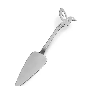 Carrol Boyes Cake Lifter Long Hummingbird - Effet argent
