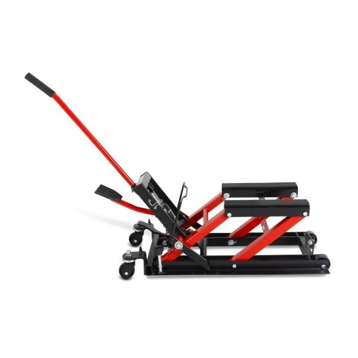 Élévateur de moto ciseaux ConStands Mid-lift L pour Chopper 680 kg - Rouge