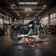Élévateur de moto ciseaux ConStands Mid-lift L pour Chopper 680 kg - Rouge