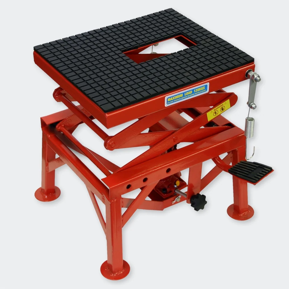 Pont Élévateur Plateforme Élevatrice Moto Support Montage Levage 135kg 3416147