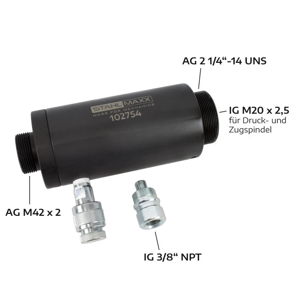 Vérin hydraulique Stahlmaxx 182t XXL-102754 prendre à bas prix