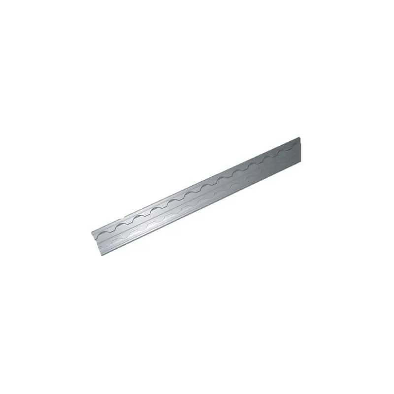 Rail perforé pour barre de chargement aluminium en aluminium anodisé